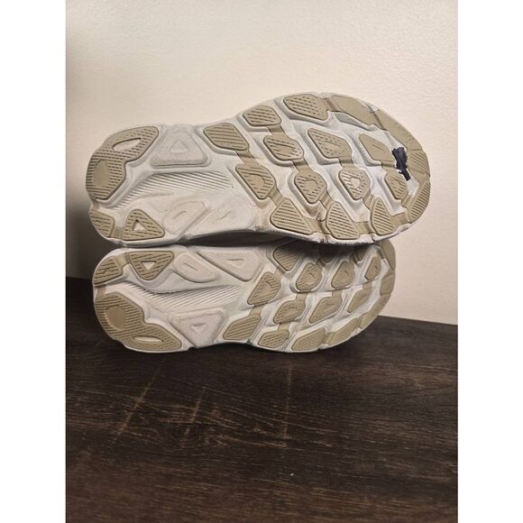 Hoka One One Clifton 9 1127895 OKB Beige Running Shoes Sneakers Men's Size 9 - Picture 8 of 8